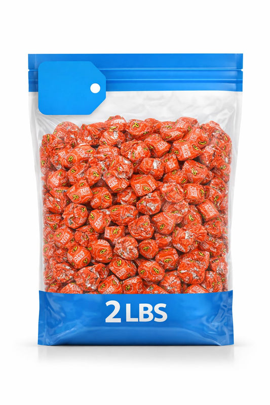 Sugar Milk Chocolate Peanut Butter Cups Bulk Candy – Over 2 Pound Individually Wrapped Guilt-Free Sweets – Free Candy Treats for Parties, Favors, Candy Bowls, Holiday Desserts, Events & Snacking