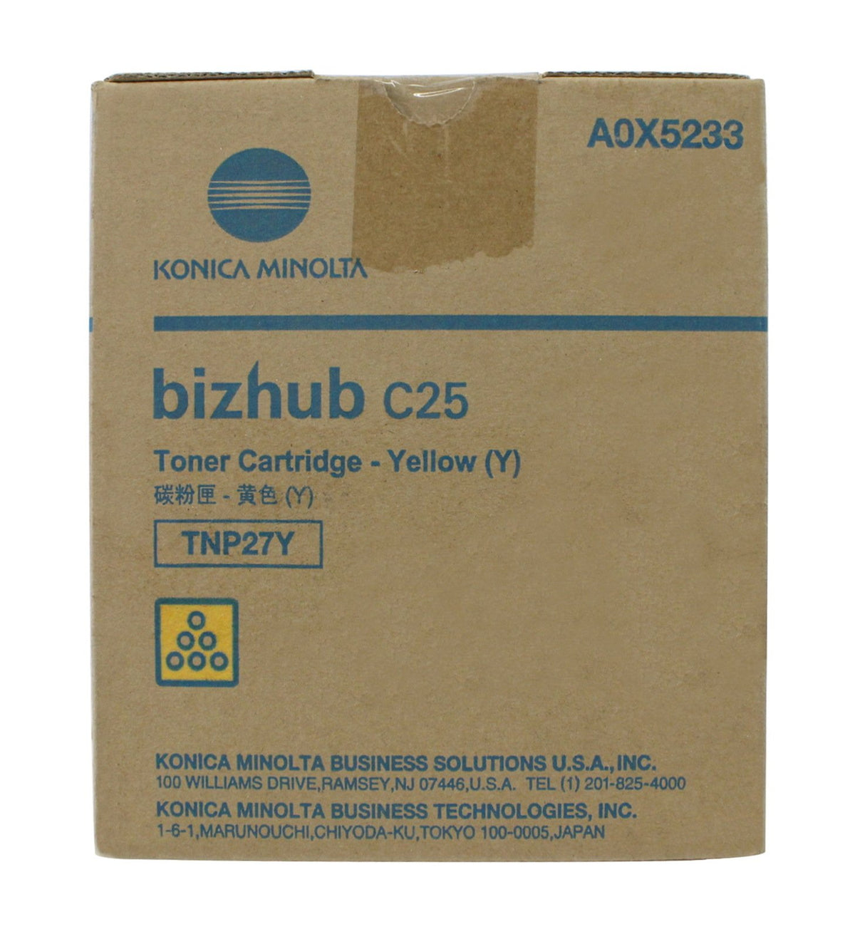 Konica Minolta TNP27Y Yellow Toner A0X5233