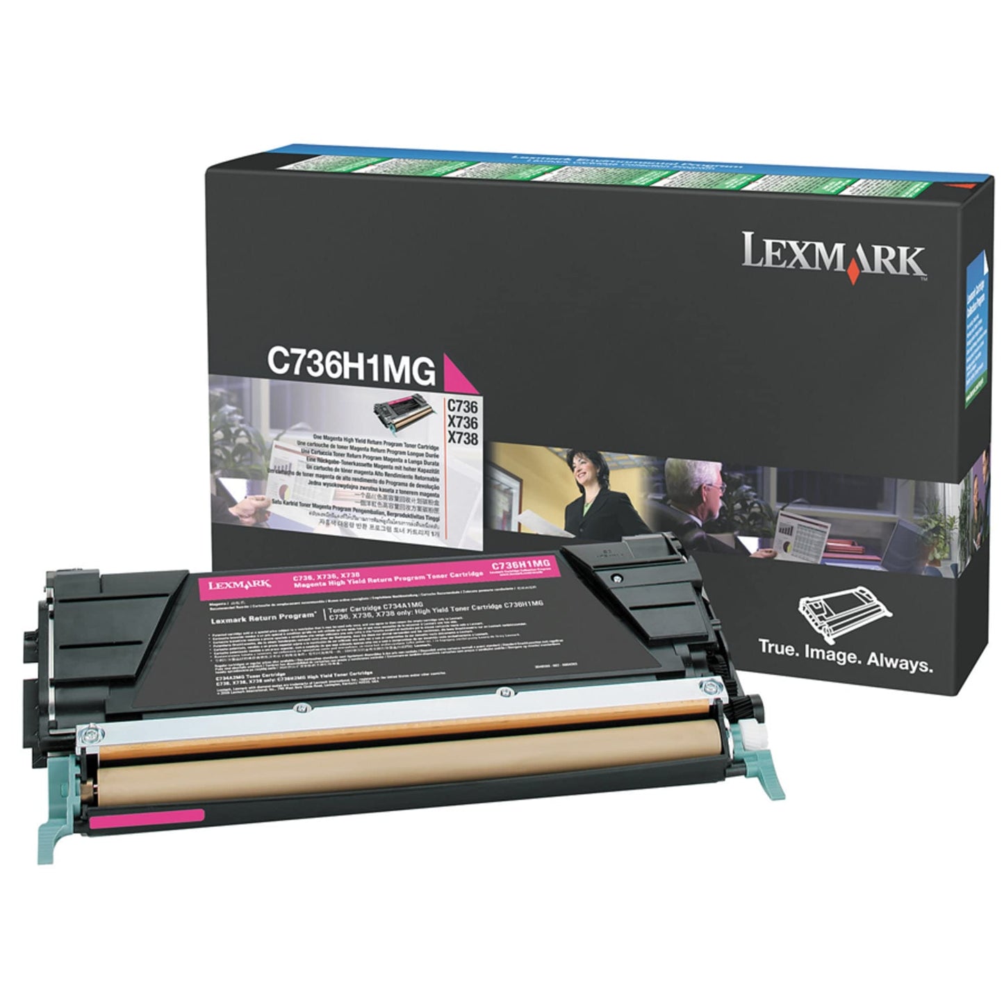 New-C736H1MG High Yield Toner 10000 Page Yield Magen Case Pack 1 - 516696