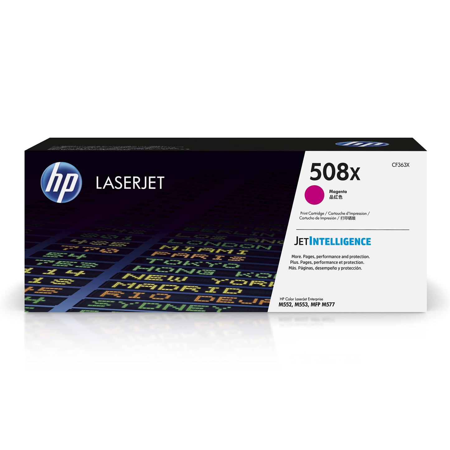 HP 508X Magenta High-Yield Toner Cartridge CF363X