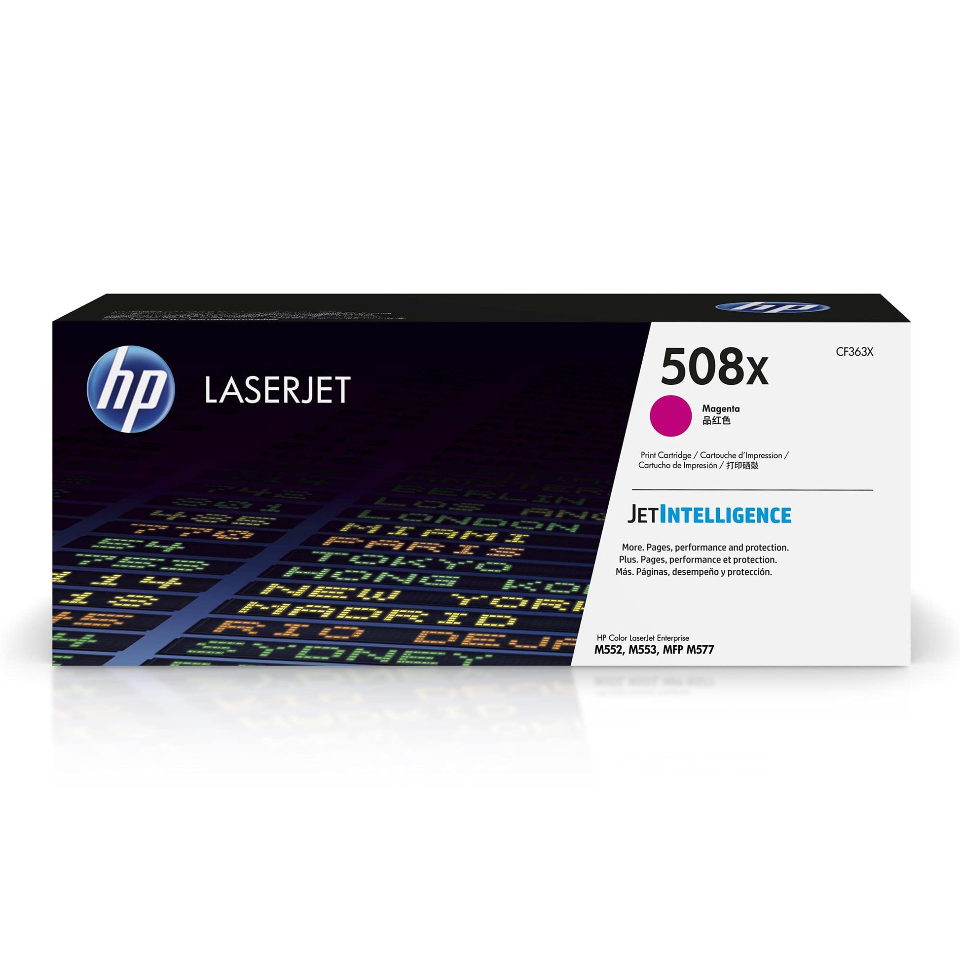 HP 508X Magenta High-Yield Toner Cartridge CF363X