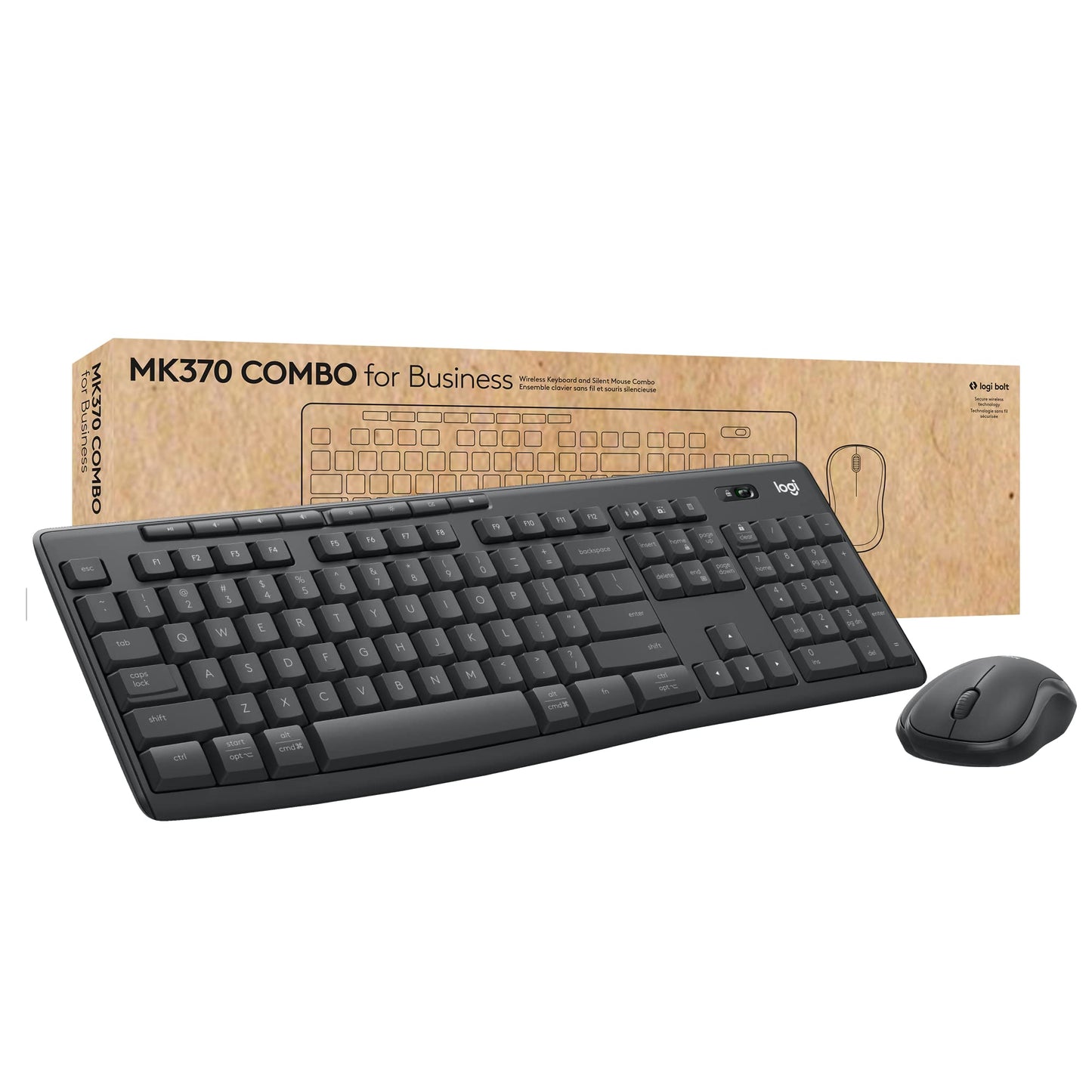 Logitech MK370 Wireless Keyboard & Mouse Combo