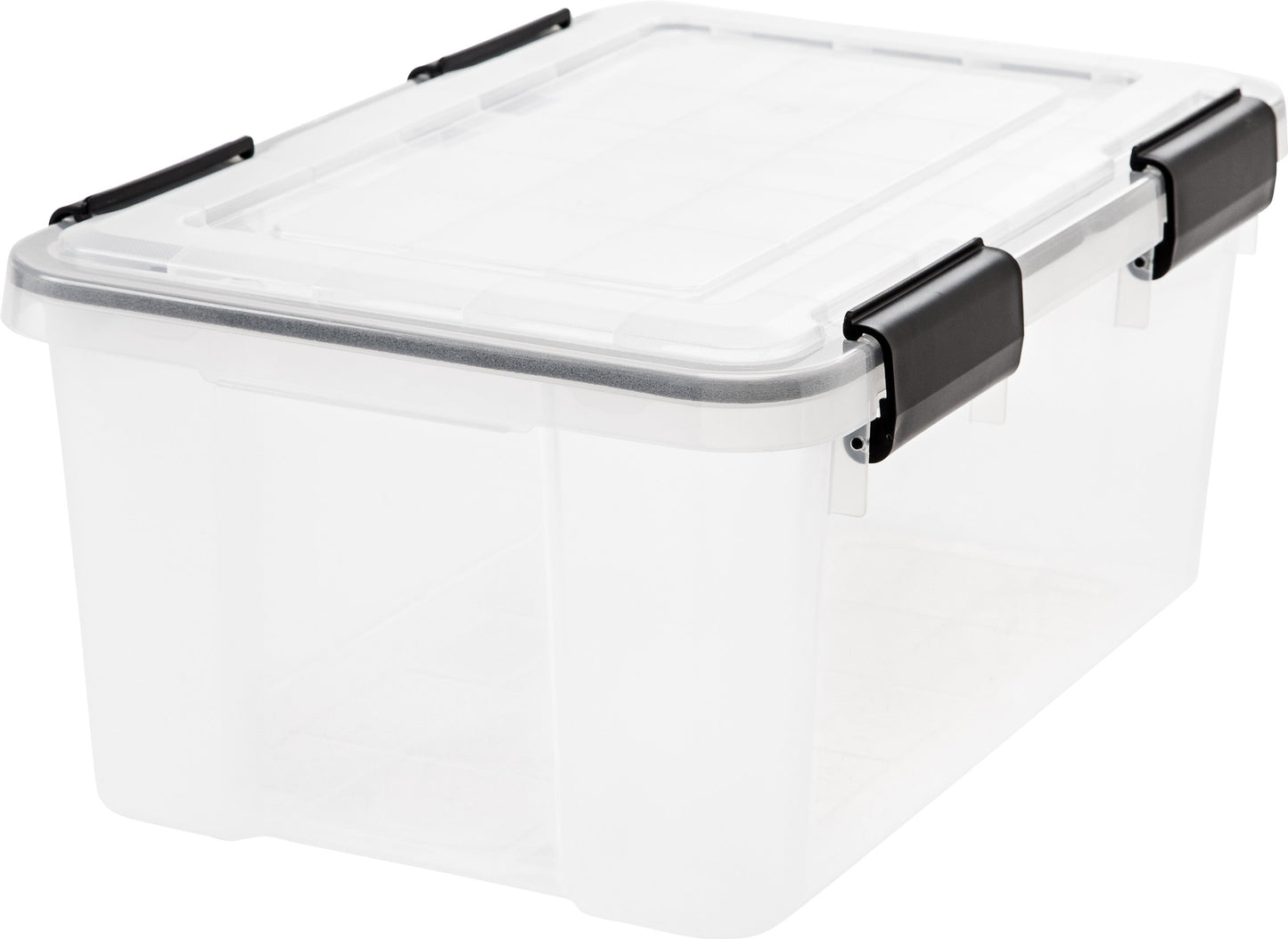 IRIS USA 19 Quart WeatherPro Storage Box, Clear
