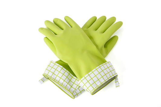 Full Circle Splash Patrol Latex Dish Gloves M/L