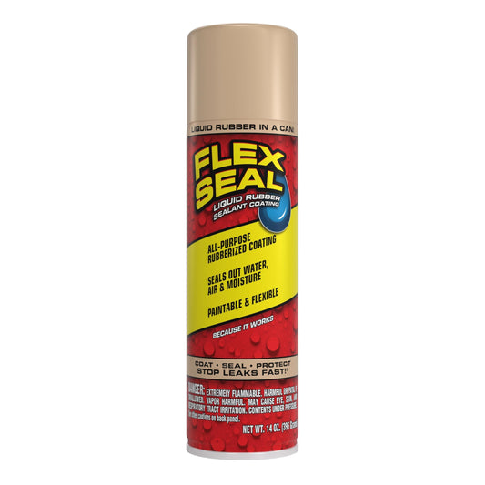 FLEX Seal Almond 14oz Rubber Spray Sealant