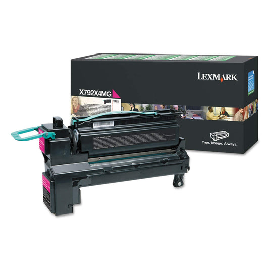 Lexmark X792X4MG (x792) Extra High-Yield Toner, 20000 Page-Yield, Magenta