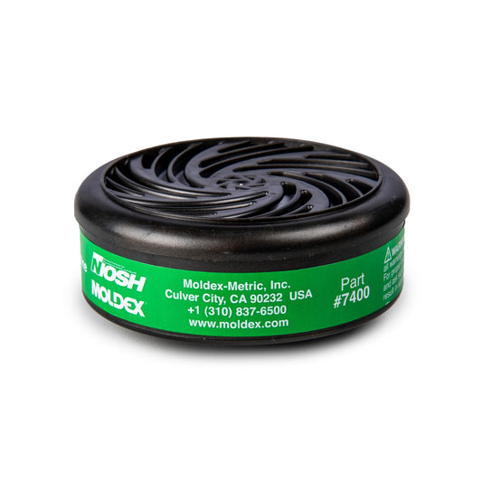 Moldex Cartridge,Green,Bayonet,PK2