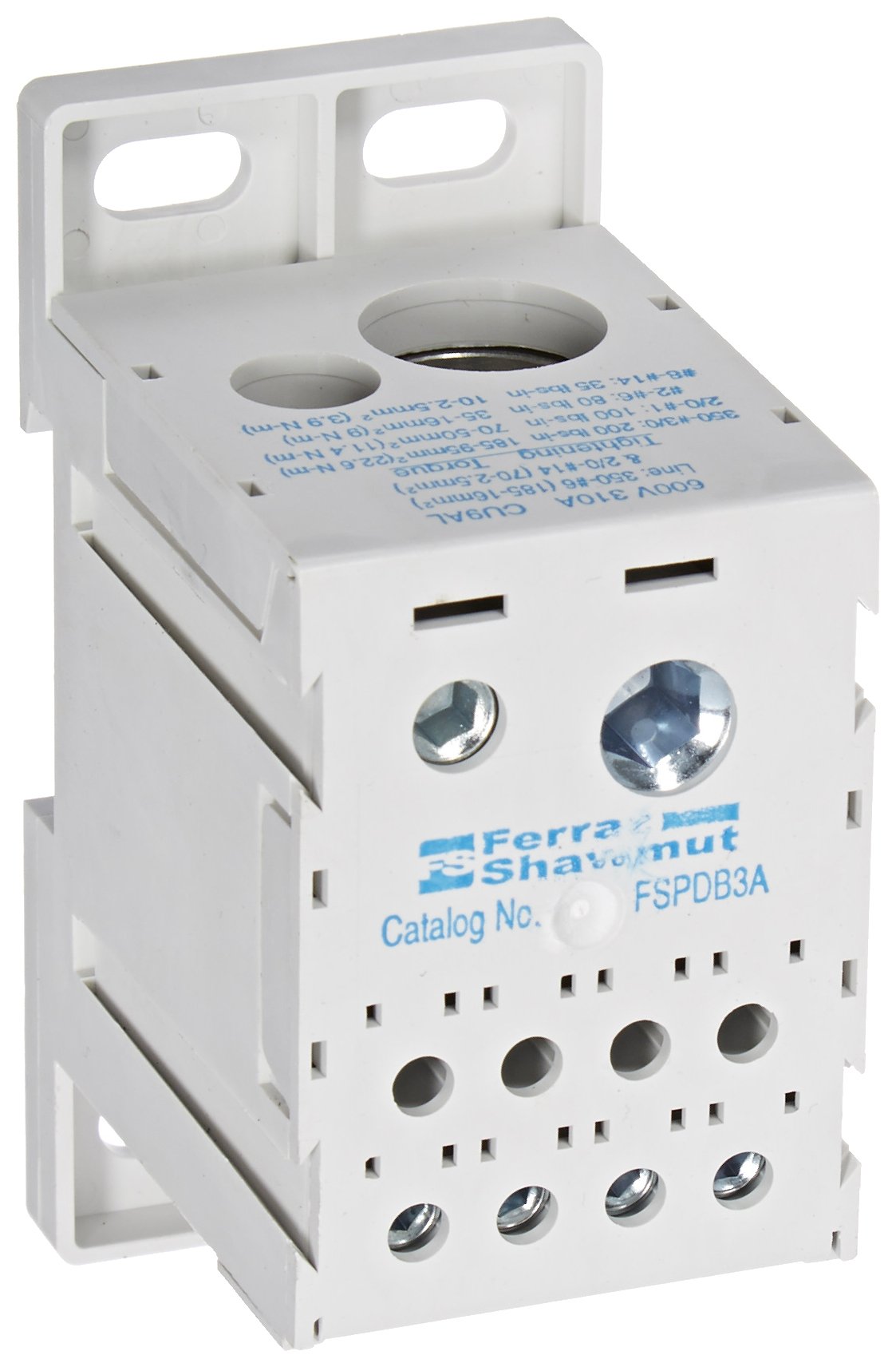 Mersen FSPDB3A Power Distribution Block 310A 600V