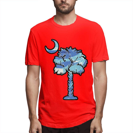 Disney South Carolina Palmetto Trees T-Shirt Red
