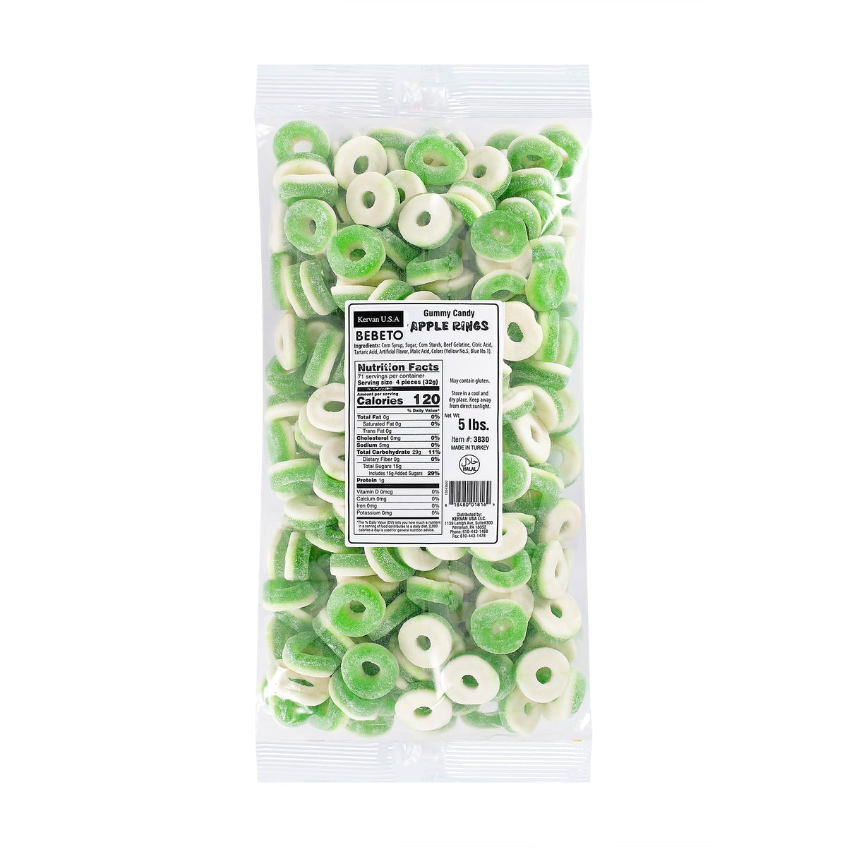Kervan Bebeto Apple Rings 5 lbs