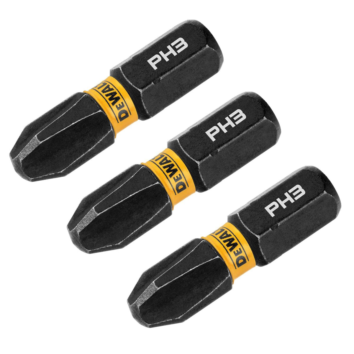 DEWALT 1IN Phillips #3 Impact Ready 3pk