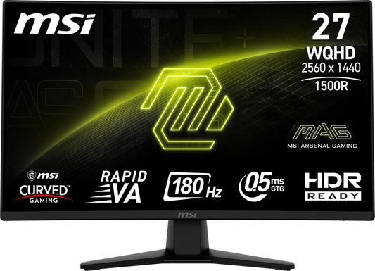 MSI MAG 274CQF 27-inch QHD Curved Monitor