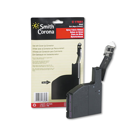 17657 Ribbon, Nylon, Black by Smith Corona