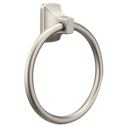 Moen Donner Brushed Nickel Towel Ring P5860BN