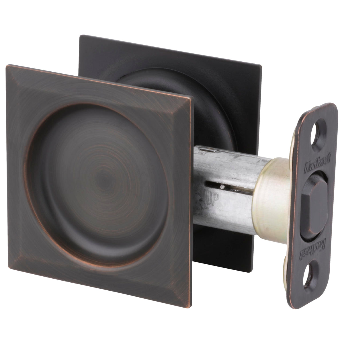 Kwikset 334 US11P Passage Square Pocket Door Lock