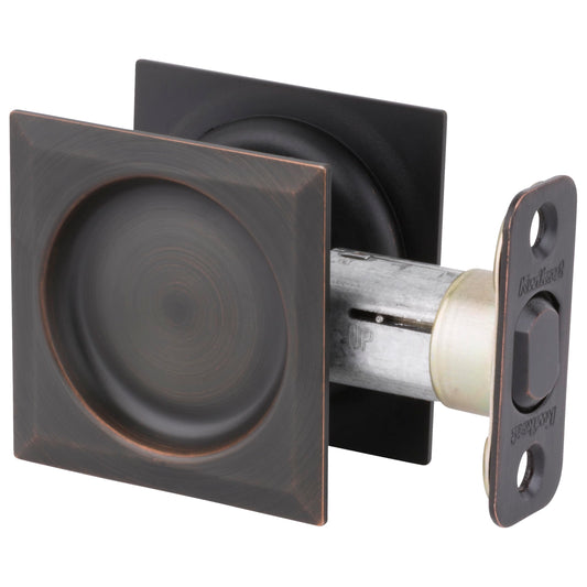 Kwikset 334 US11P Passage Square Pocket Door Lock