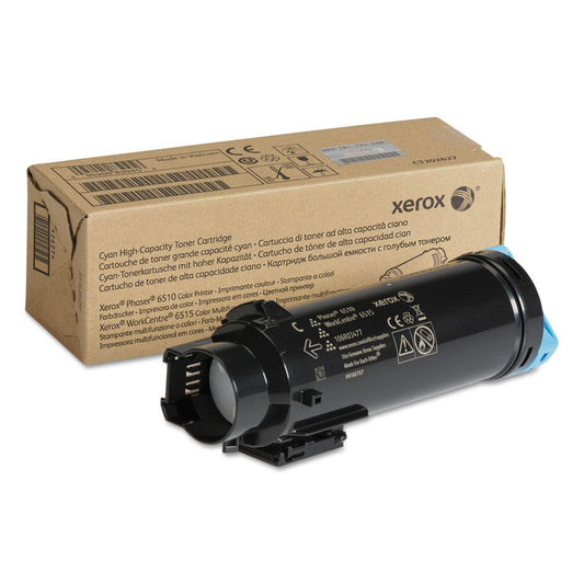 Xerox Phaser 6510/Workcentre 6515 Cyan Toner 106R03477 2,400 Pages