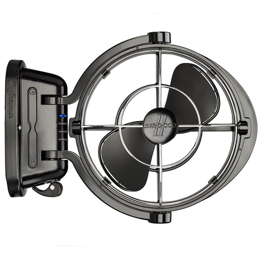 SEEKR Sirocco II Fan 12V/24V Black