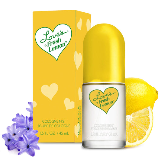 Dana Love Fresh Lemon Cologne Mist 1.5 Fl Oz