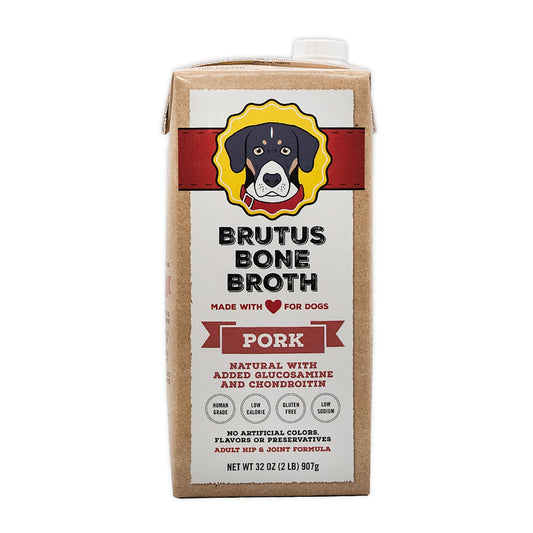 Brutus Bone Broths Pork Hip & Joint Dog Food 32 oz