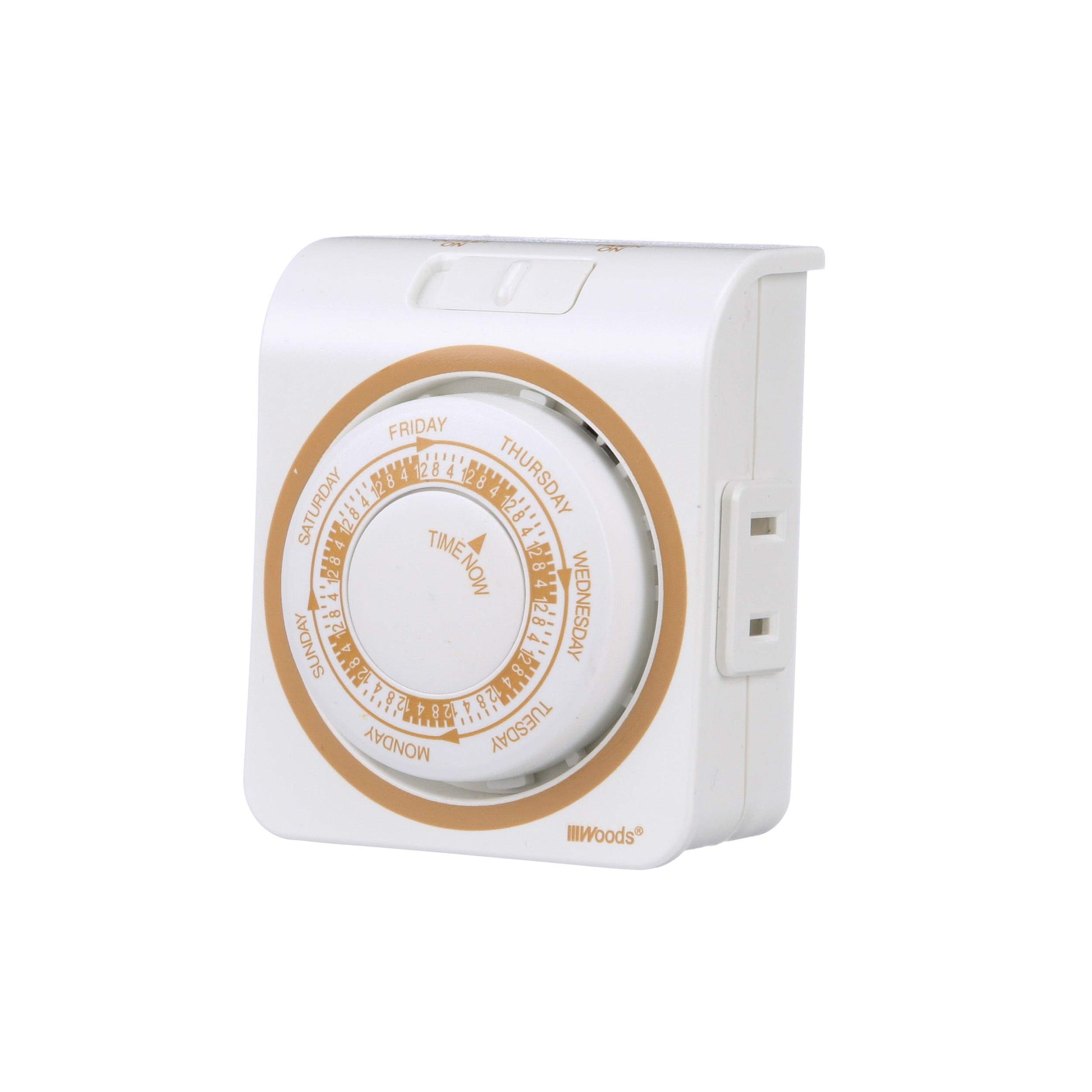 Woods 7-Day Indoor Mechanical Timer 50003