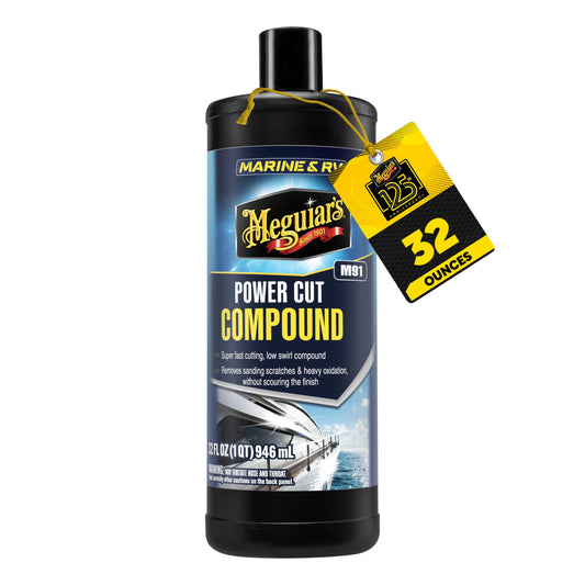 Meguiar's #91 Marine/RV Power Cut Compound 32oz