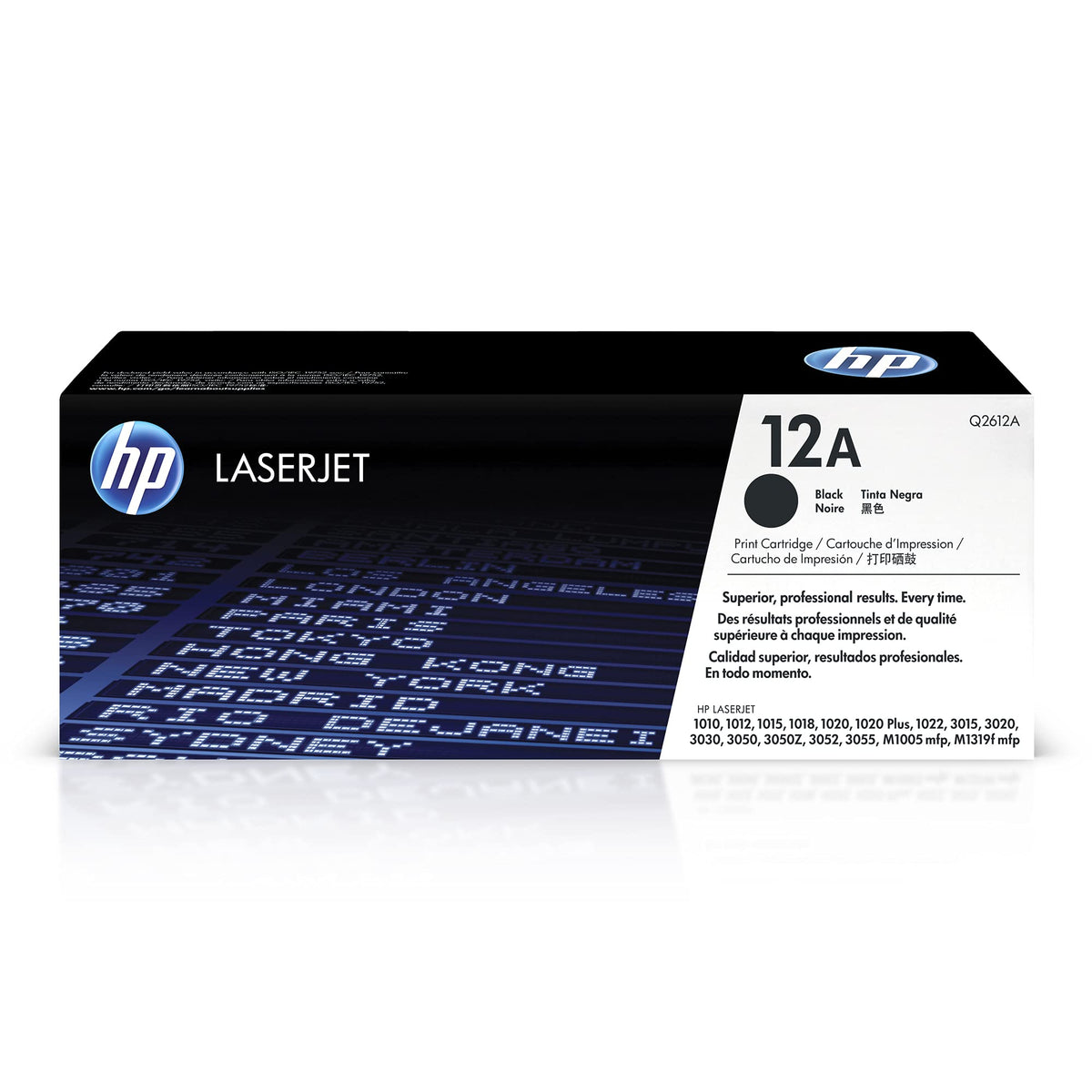 HP Q2612AD Original Black Laser Toner Cartridge (T