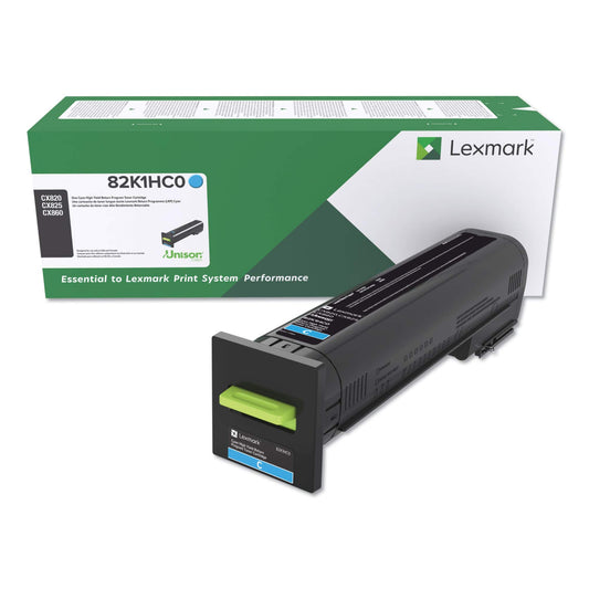 LEXMARK 82K1HC0 - CYAN TONER CARTRIDGE FOR CX820