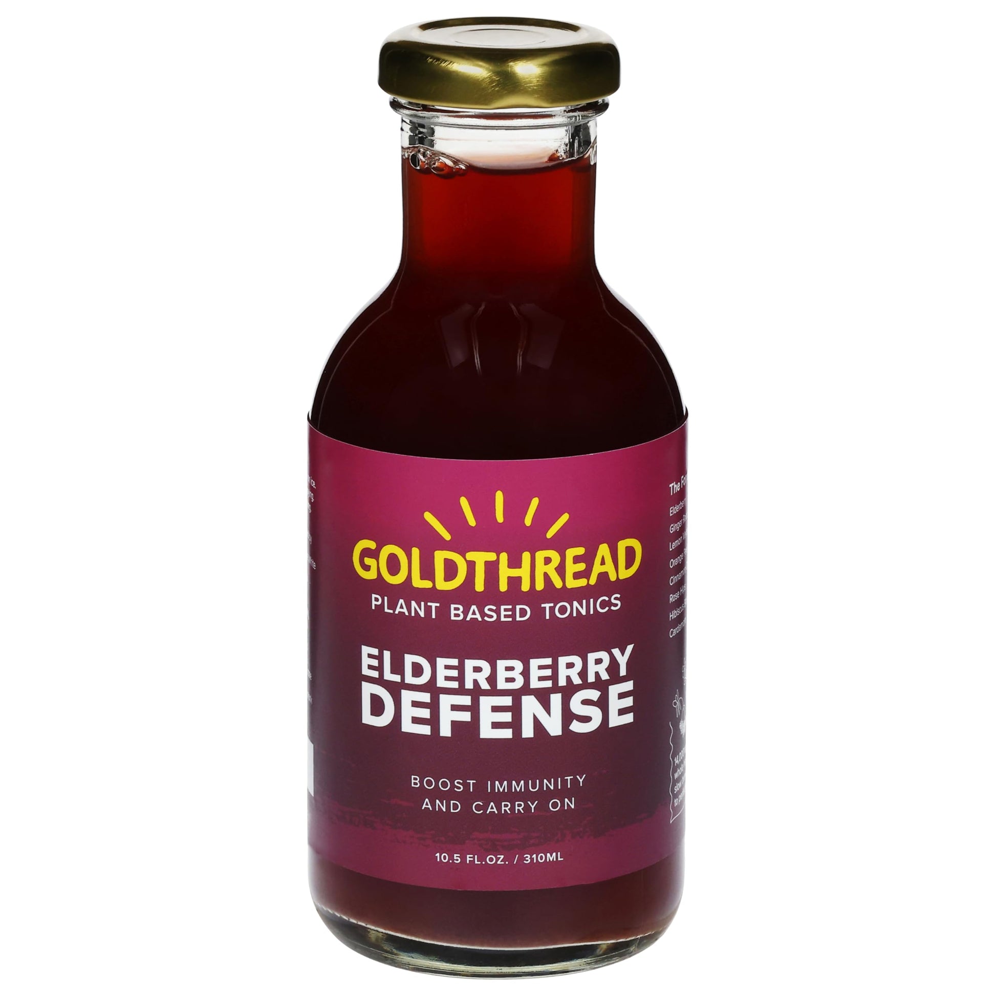 Goldthread Elderberry Defense Tonic 10.5 fl oz