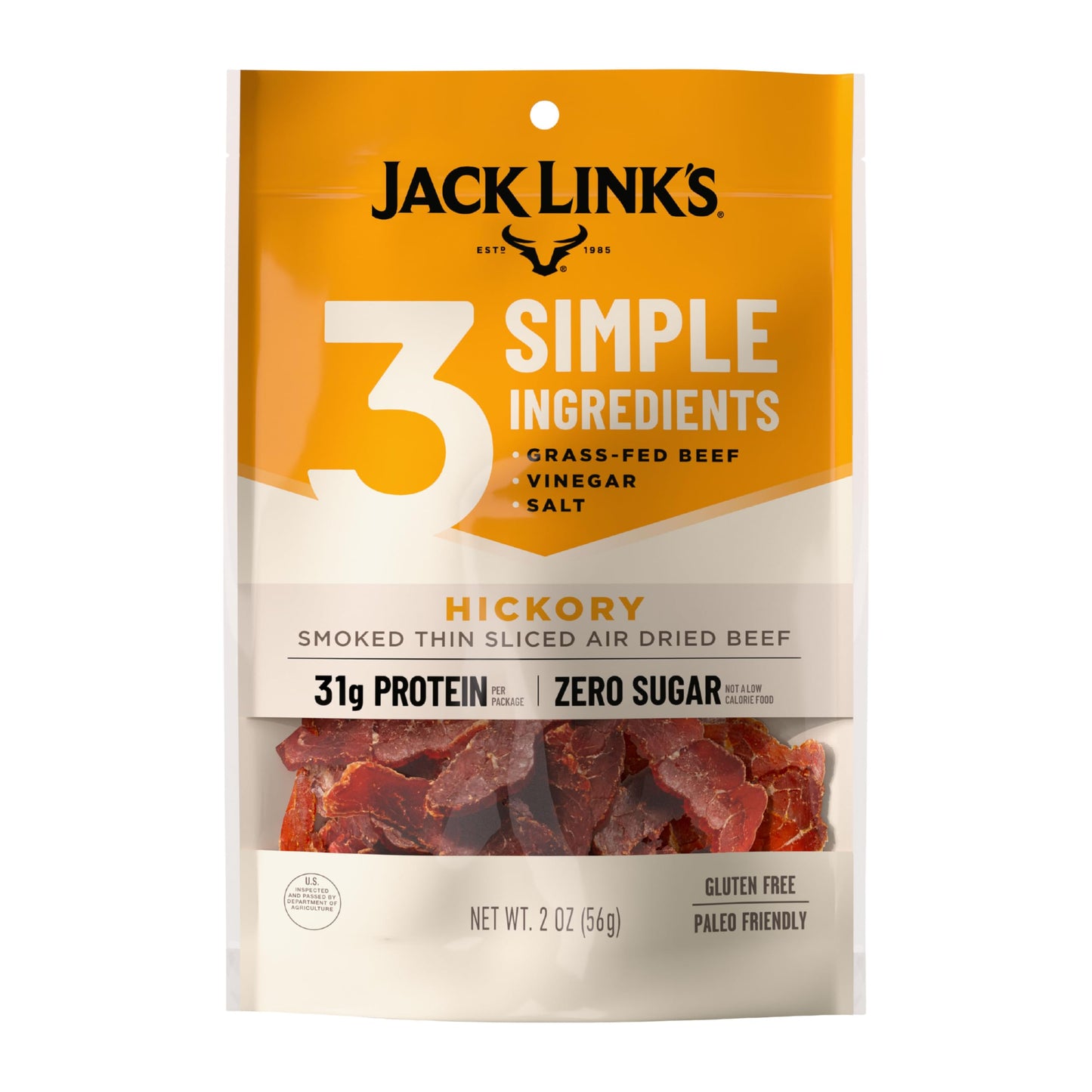 Jack Link's Beef Jerky Hickory 2oz