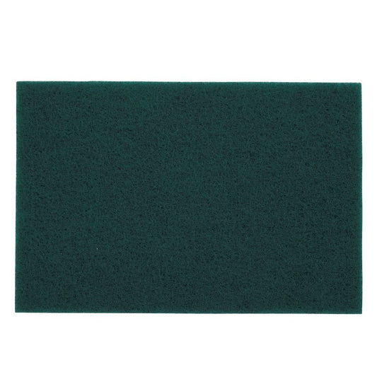 Abrasive Hand Pad, 9in.L x 6in.W, Green, AO