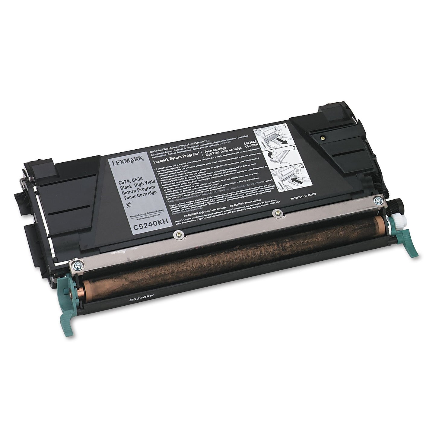 Lexmark C5240KH High-Yield Black Toner Cartridge