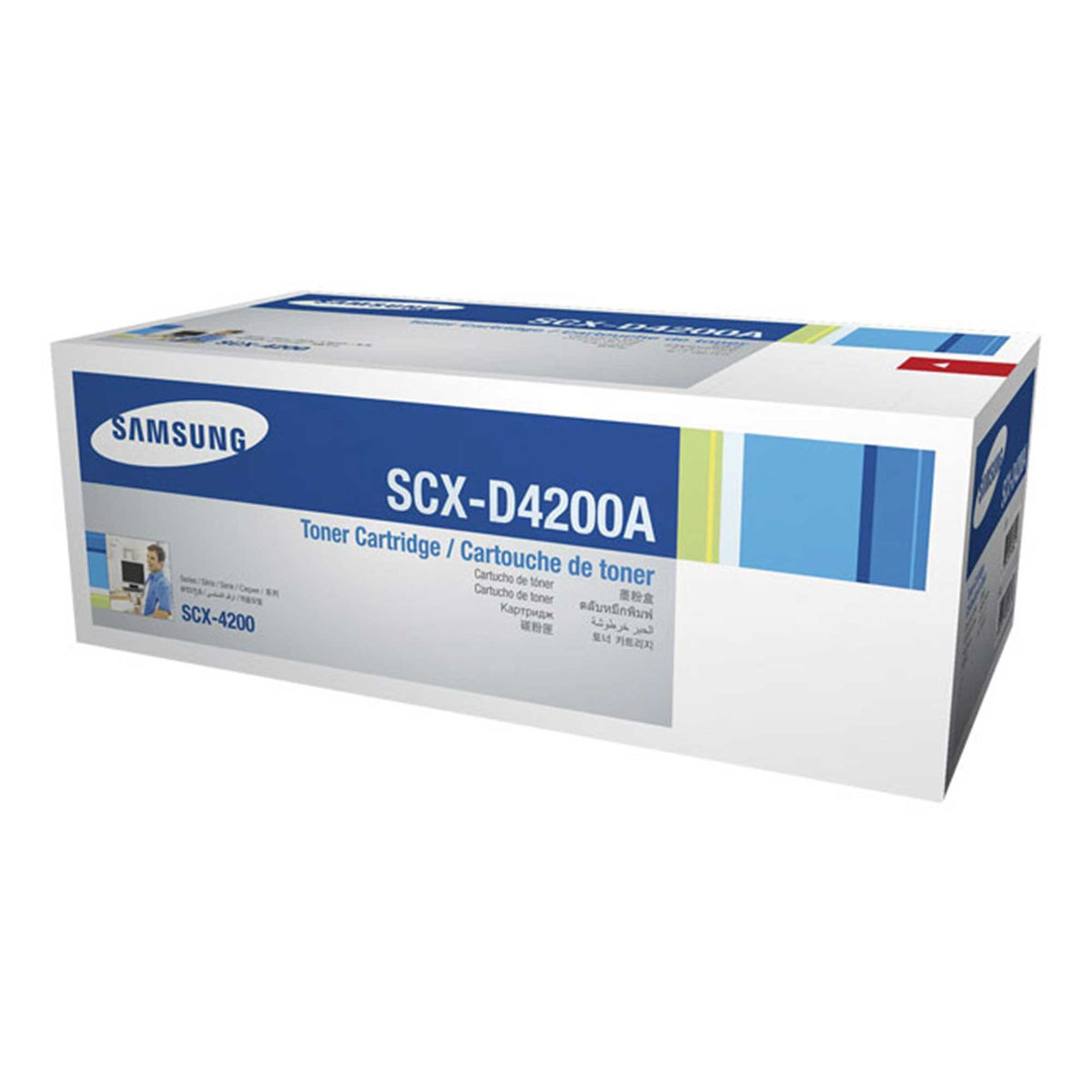 Samsung SCX-D4200A/SEE Toner 3K Yield (SCX-4200),Black