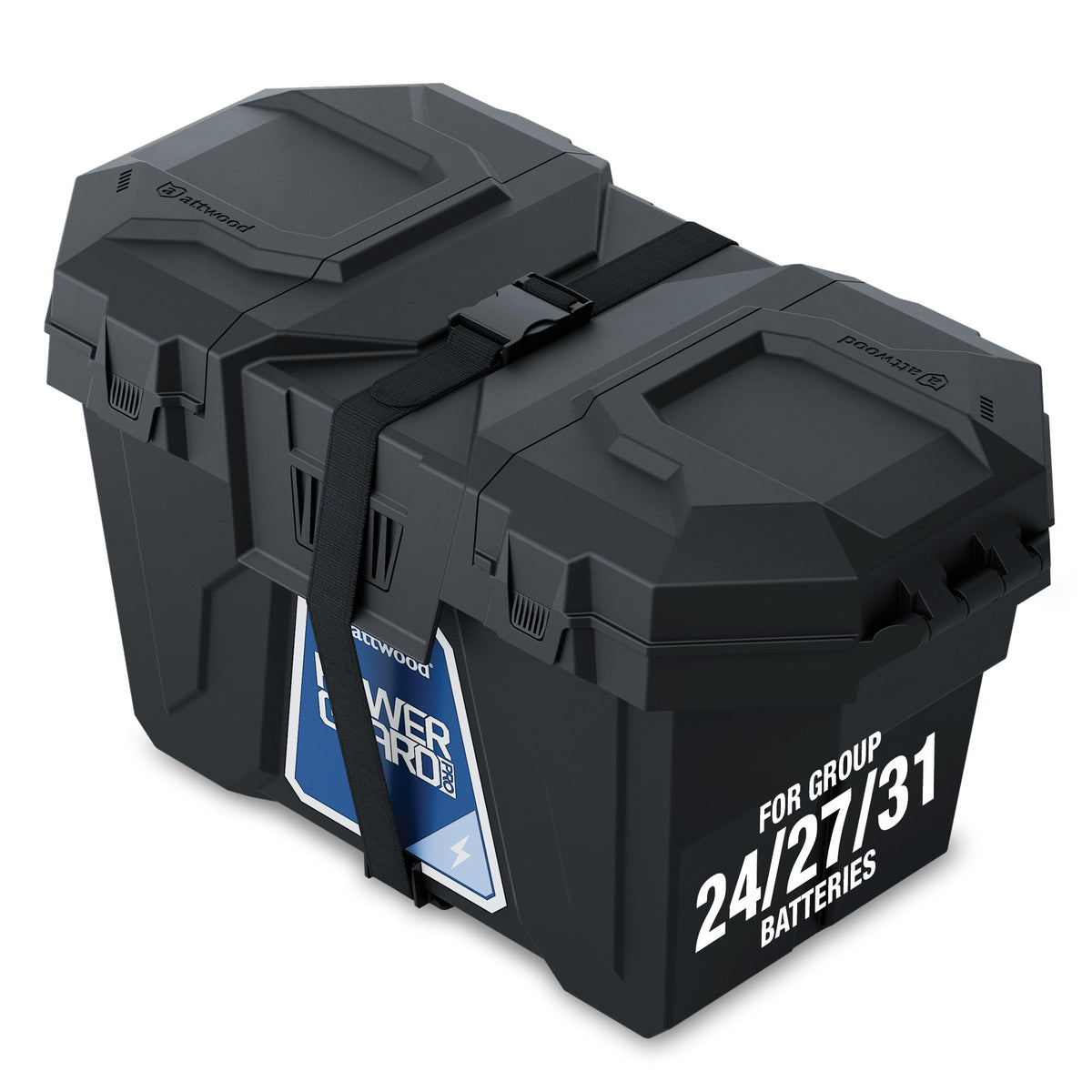 Attwood PowerGuard Pro Battery Box 9070-7 Group 24/27
