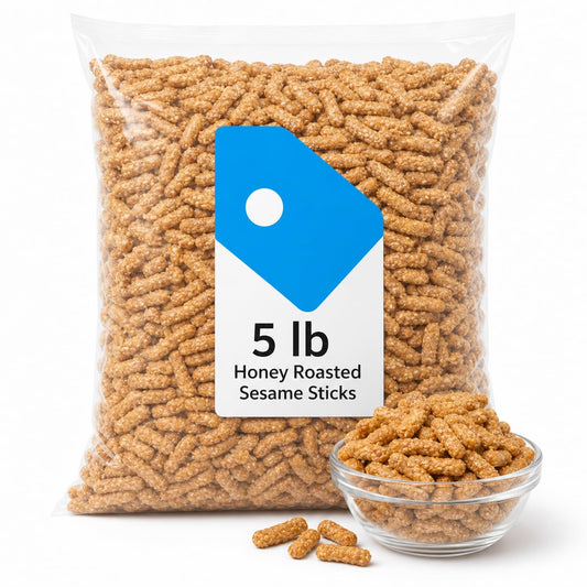 TH Honey Roasted Sesame Sticks 5 lb Bag