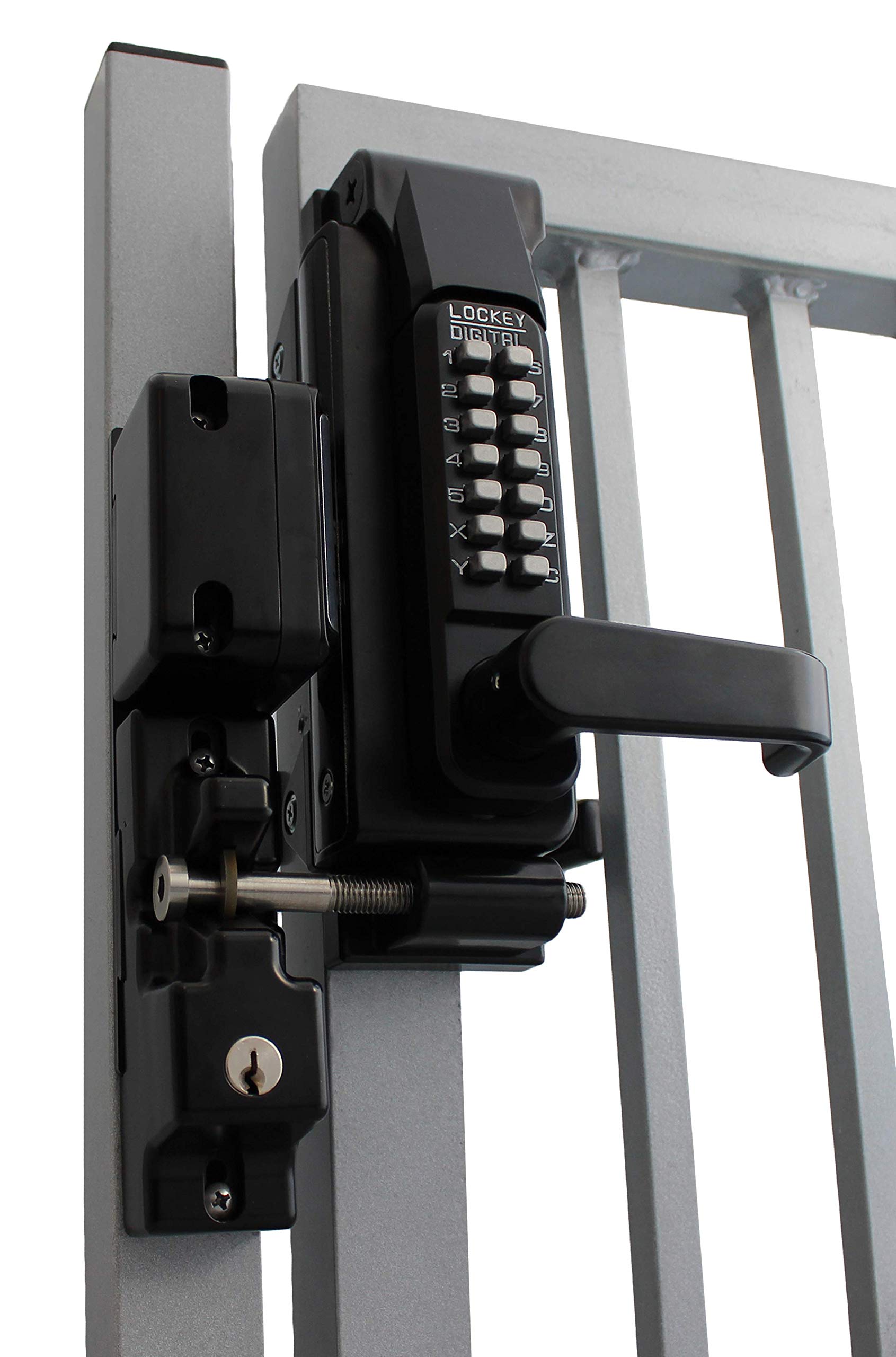 Lockey USA Sumo GL2 DC Jet Black Gate Lock Large