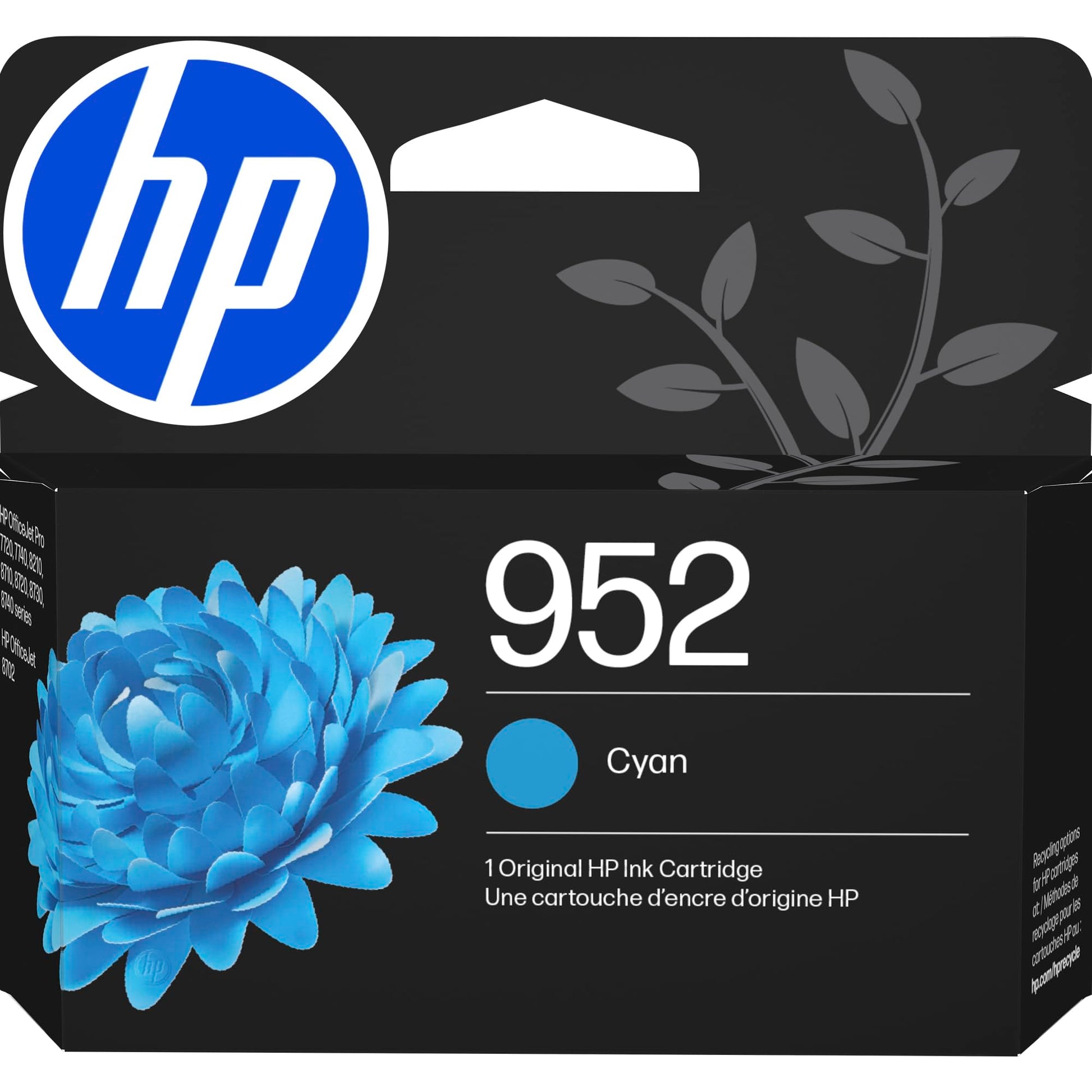 HP 952 Cyan Original Ink Cartr