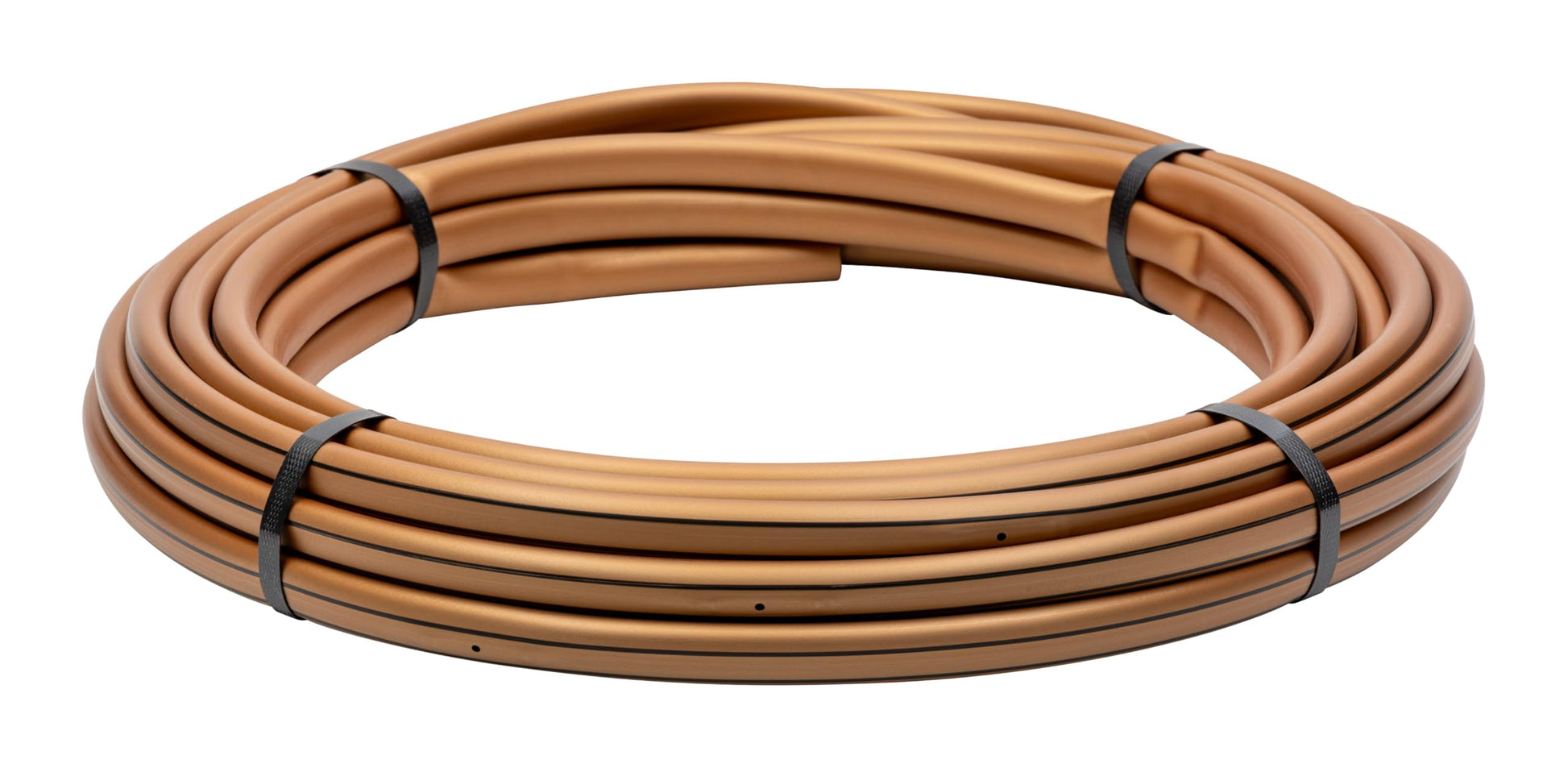 Rain Bird SSF70-50S Drip Irrigation Pressure Compensating 1/2" (0.700" OD) Sub-Surface Emitter Tubing with Copper Shield Technology, 18" Emitter Spacing, 50' Roll