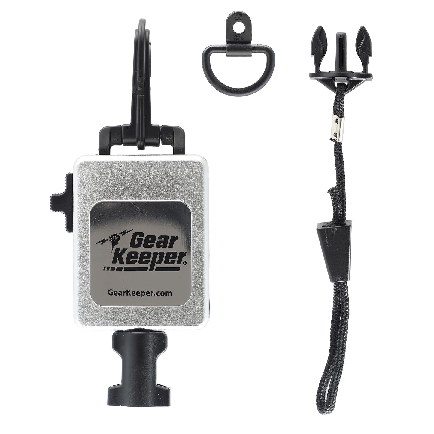 Hammerhead Gear Keeper Retractable Mic Holder Chrome