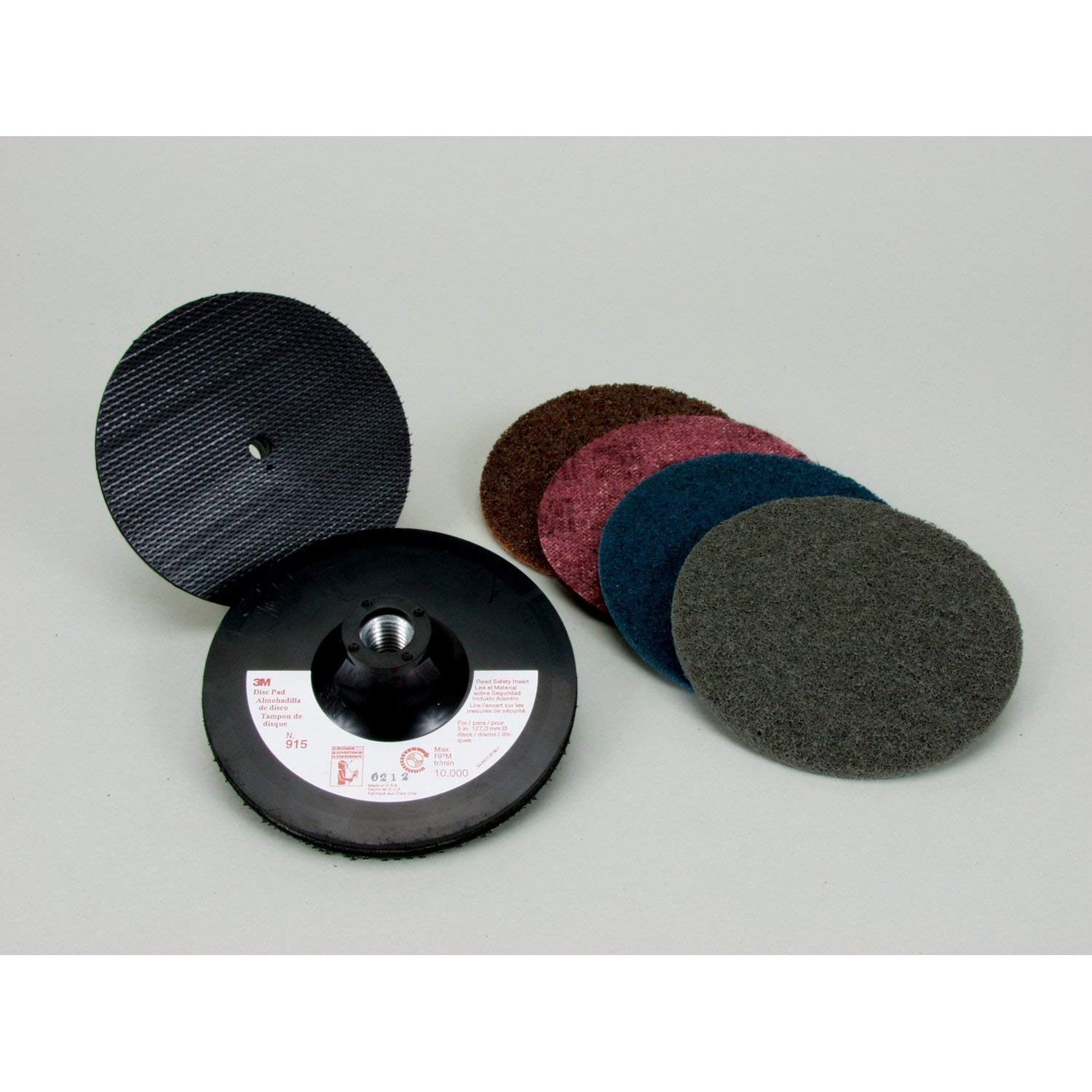 3M 915S Non-Woven Sanding Disc Set 5in 08713