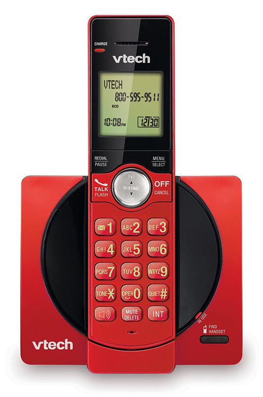 VTech CS6919-16 DECT 6.0 Cordless Phone Red