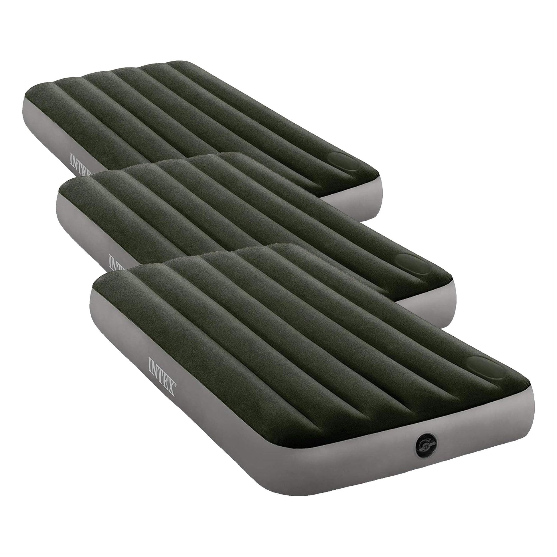 Intex Dura-Beam 64762E Full Air Mattress 3-Pack
