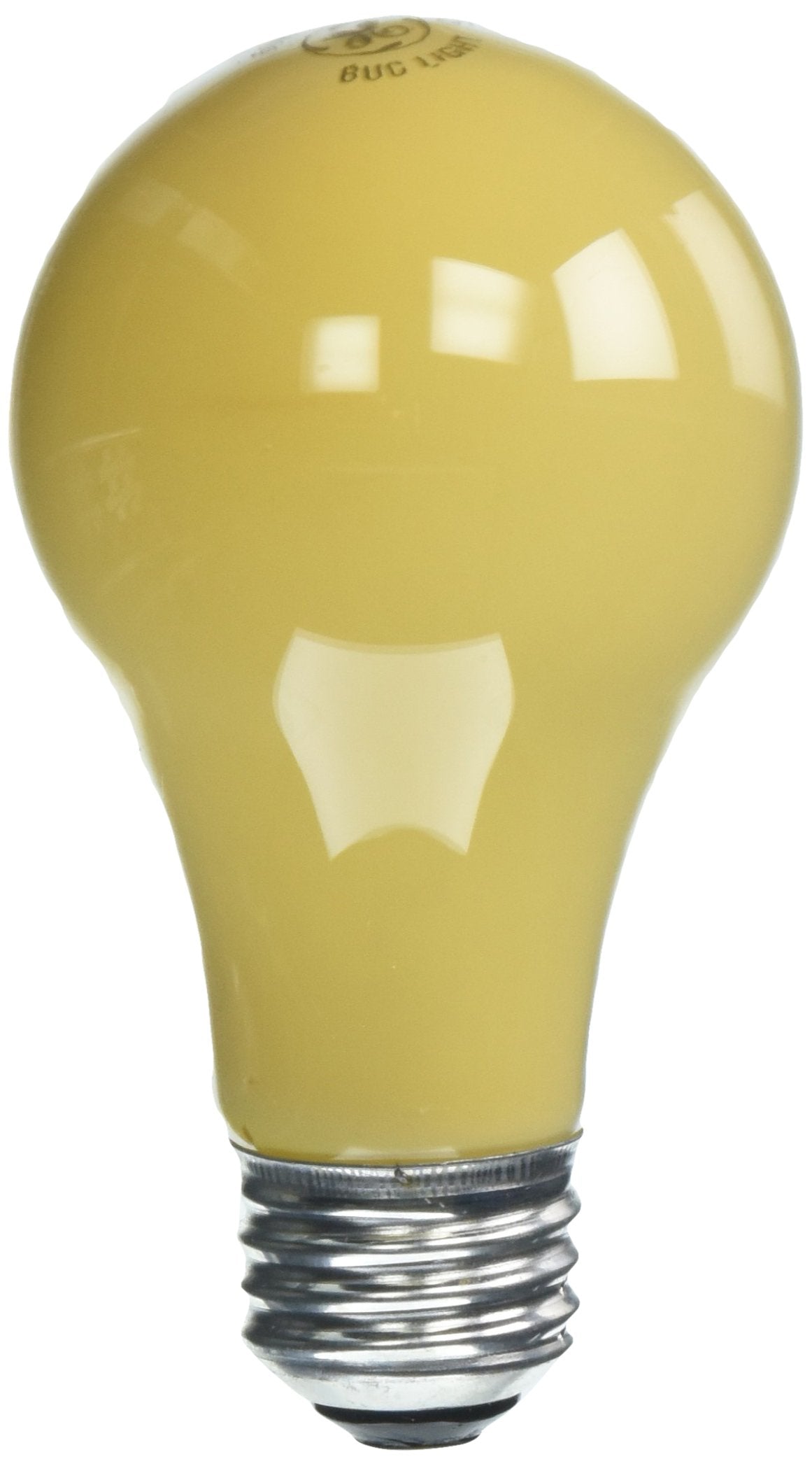 GE Bug Light Bulb A19 Yellow 6-Pack