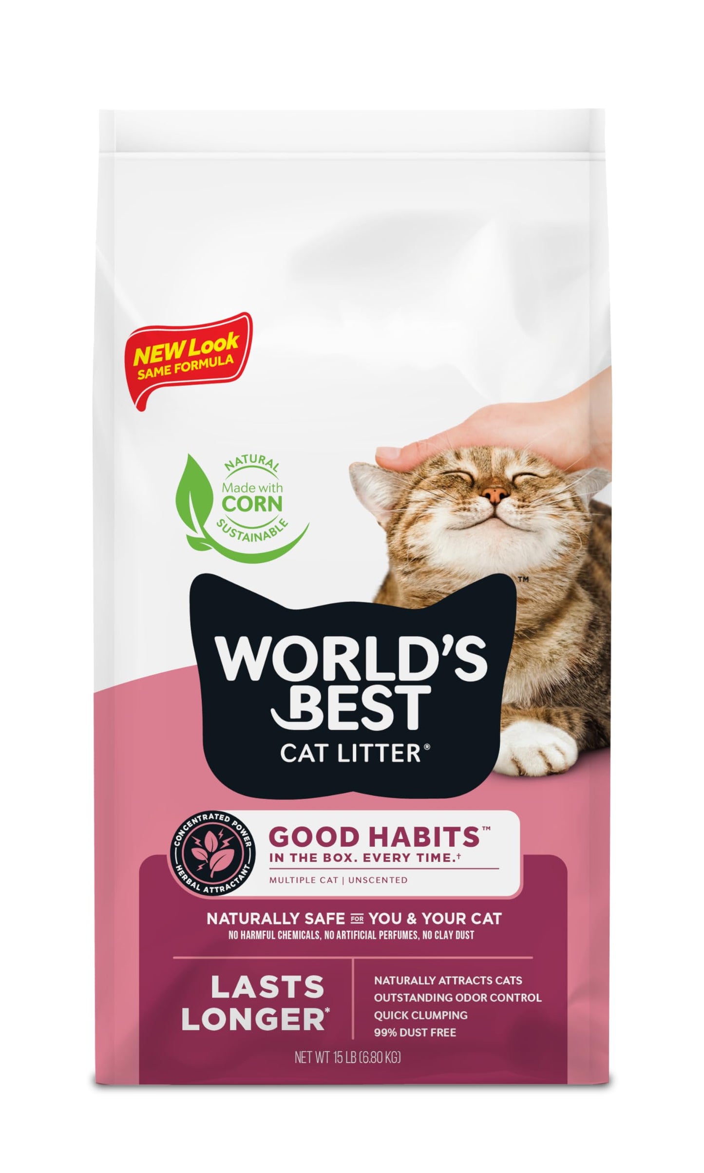 World's Best Cat Litter Good Habits 15lb