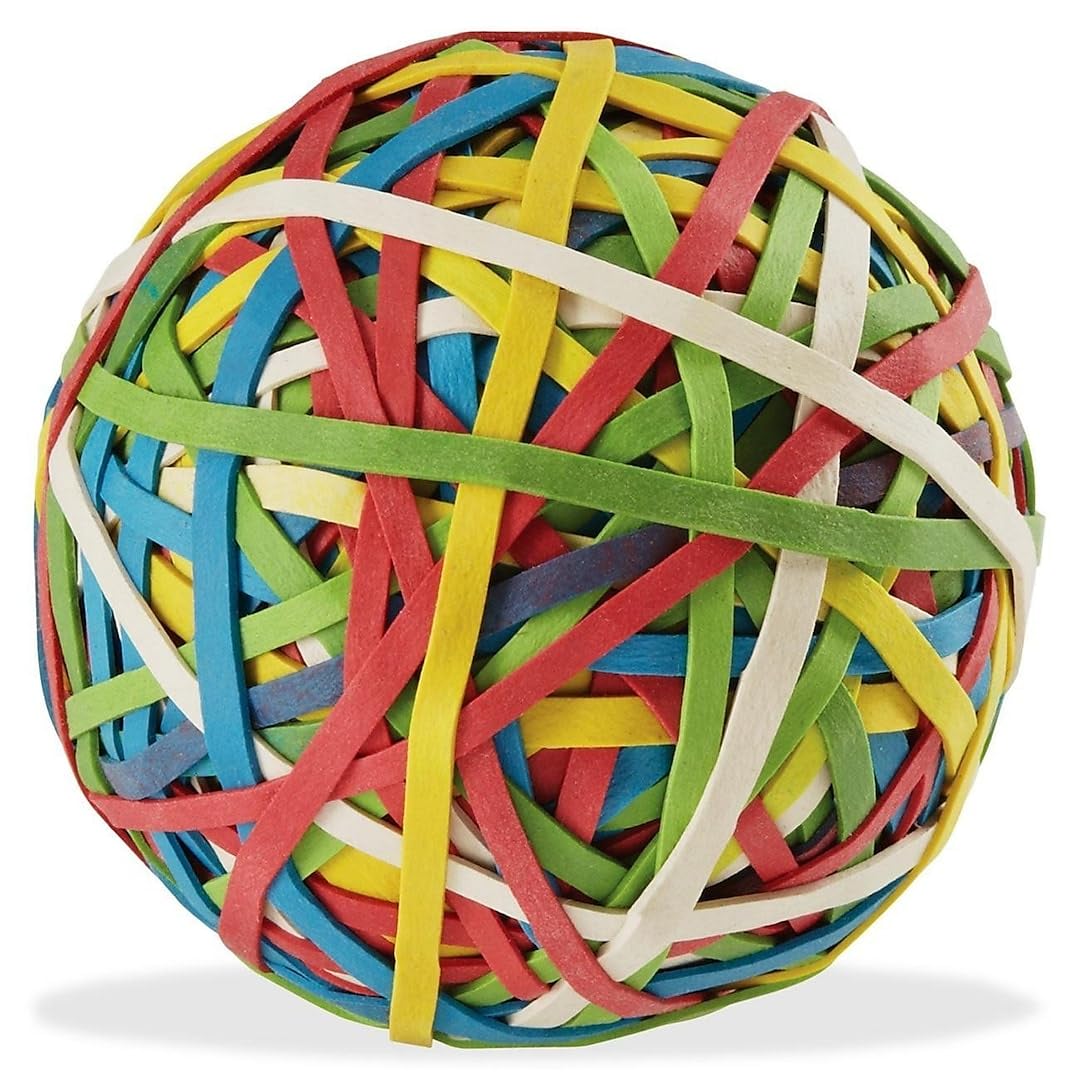 ACCO Rubber Band Ball, 270 Bands, A7072153