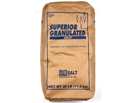 US Salt Superior Granulated Table Salt 25lb