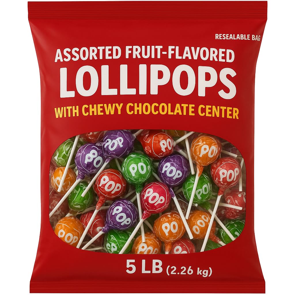 Tootsie Pops Bulk Assorted 39l