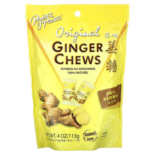 Ginger Chews Original Prince Of Peace 4 oz Bag