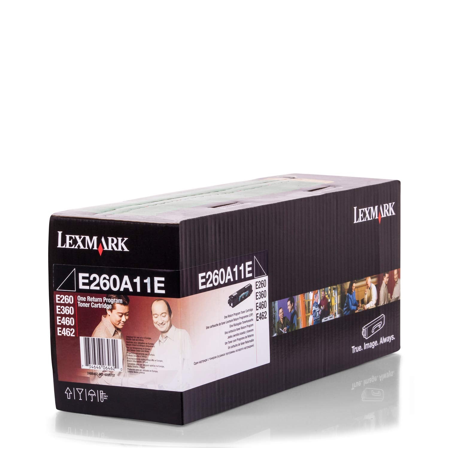 Lexmark E260A11A Black Toner Cartridge