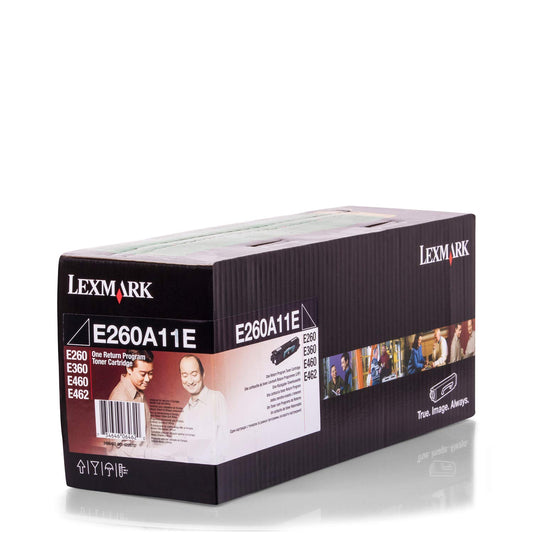 Lexmark E260A11A Black Toner Cartridge